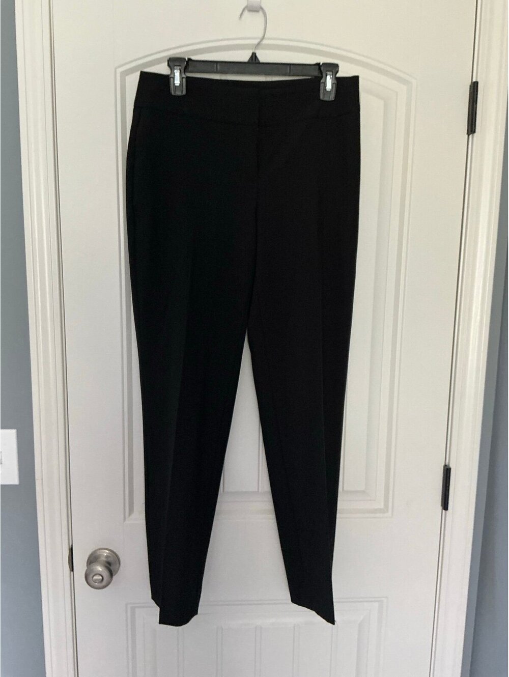 NWOT Kasper Pleated Straight Leg Dress Pant size 4 Black